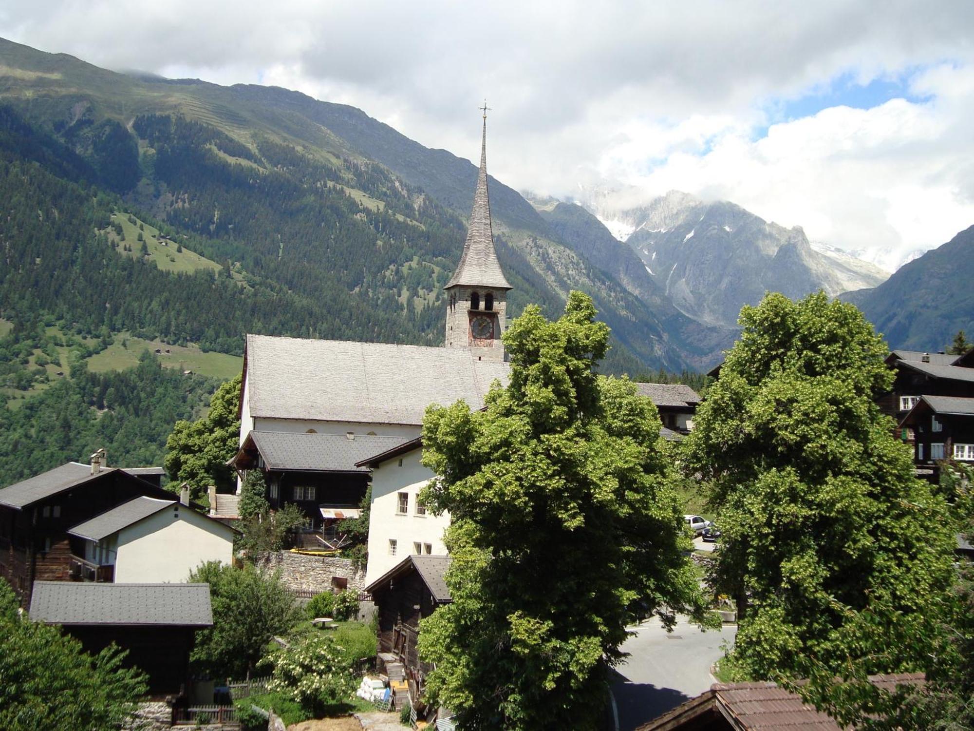 Hotel Restaurant Alpenblick Ernen Exteriér fotografie